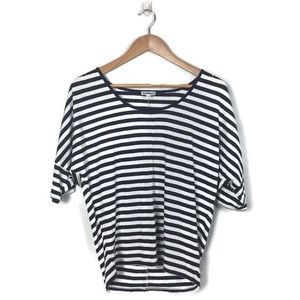 NWT Express Drape Striped Shirt XS